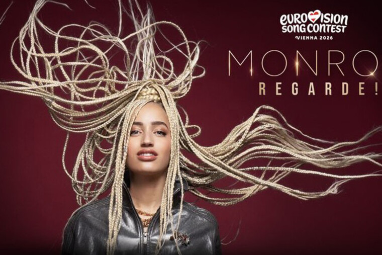 VIDÉO - Eurovision 2026 : découvrez le clip «Regarde!», de Monroe, qui représentera la France