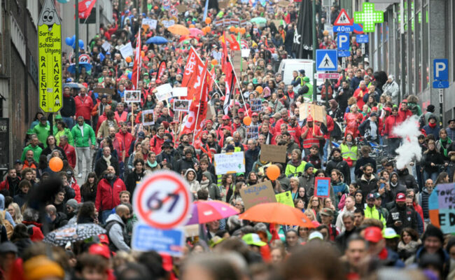 Belgique : jeudi noir dans le ciel, grève nationale et aéroports à l’arrêt