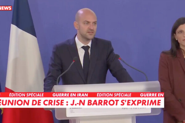 Jean-Noël Barrot: "Le Hezbollah a commis une lourde faute. La France est prête à participer à la défense des pays du Golfe."