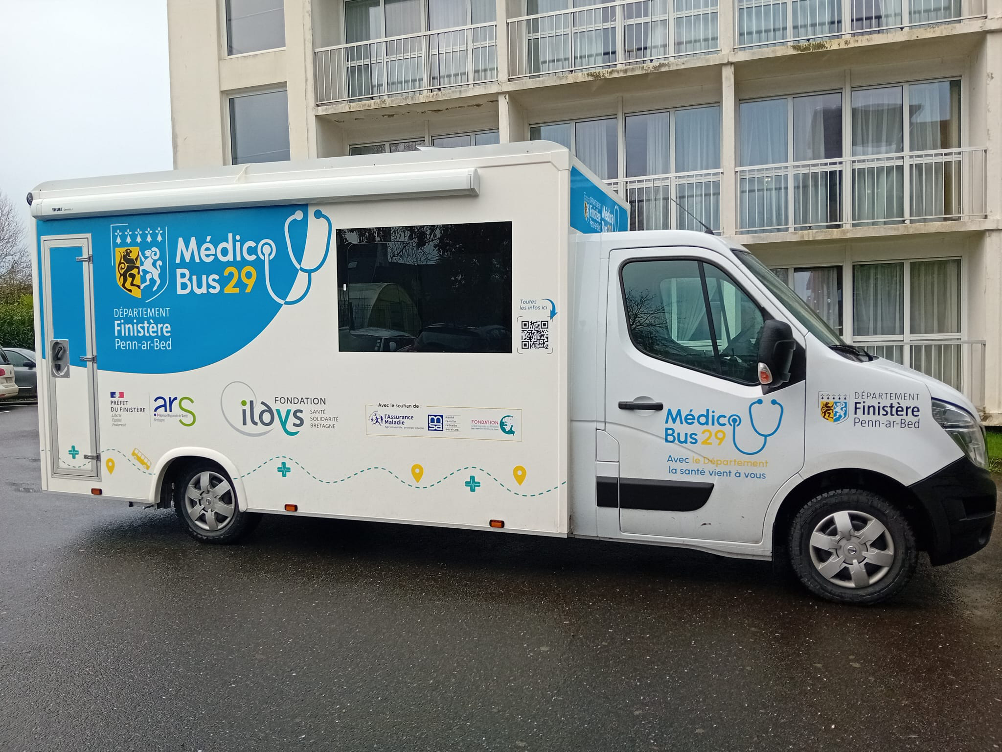 Dans le Finistère, un cabinet médical itinérant pour lutter contre les déserts de soins