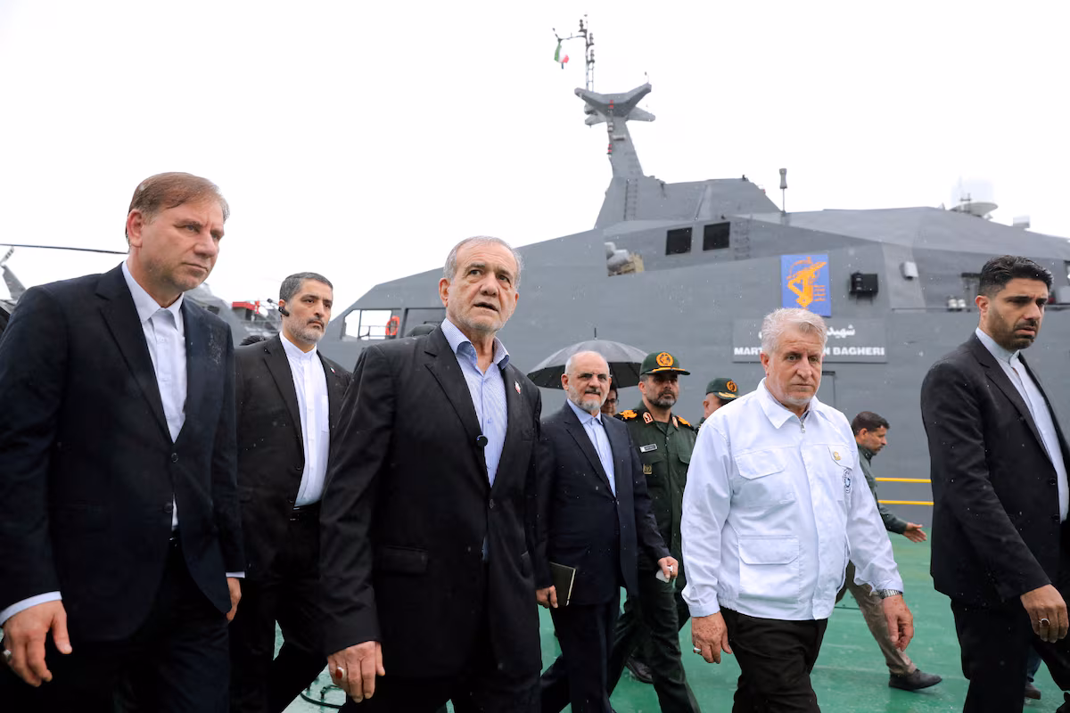 Donald Trump affirme que les États-Unis ont « coulé la marine iranienne » (AP)