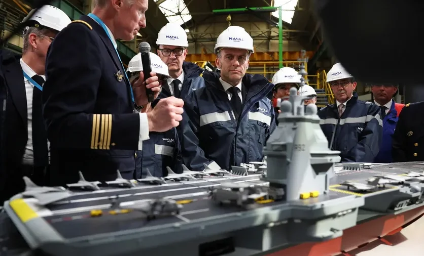 « France libre » : Macron dévoile le nom hautement symbolique du futur porte-avions français