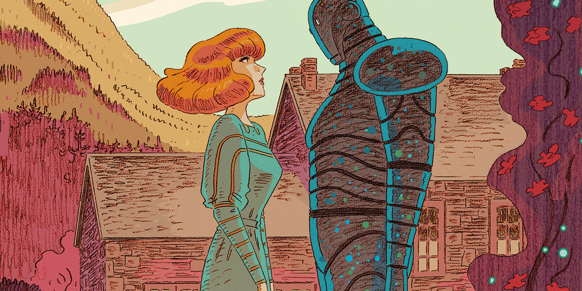 « Karl », la bande dessinée mélancolique de Cyril Bonin sur l’âme des machines