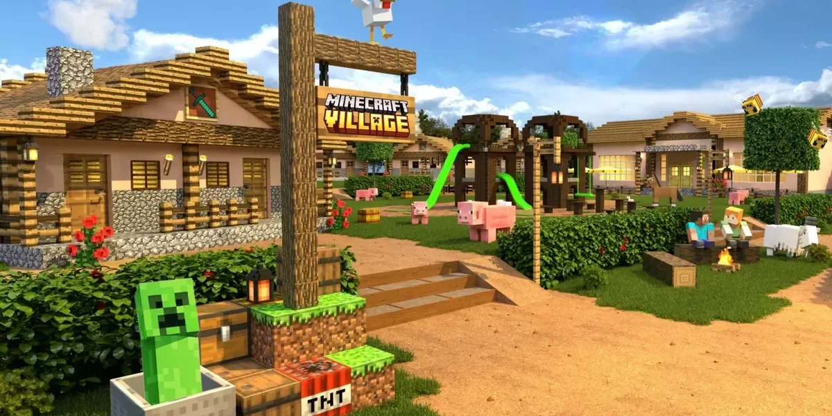 Un parc d’attractions Minecraft avec montagnes russes et univers immersif ouvrira en 2027 près de Londres