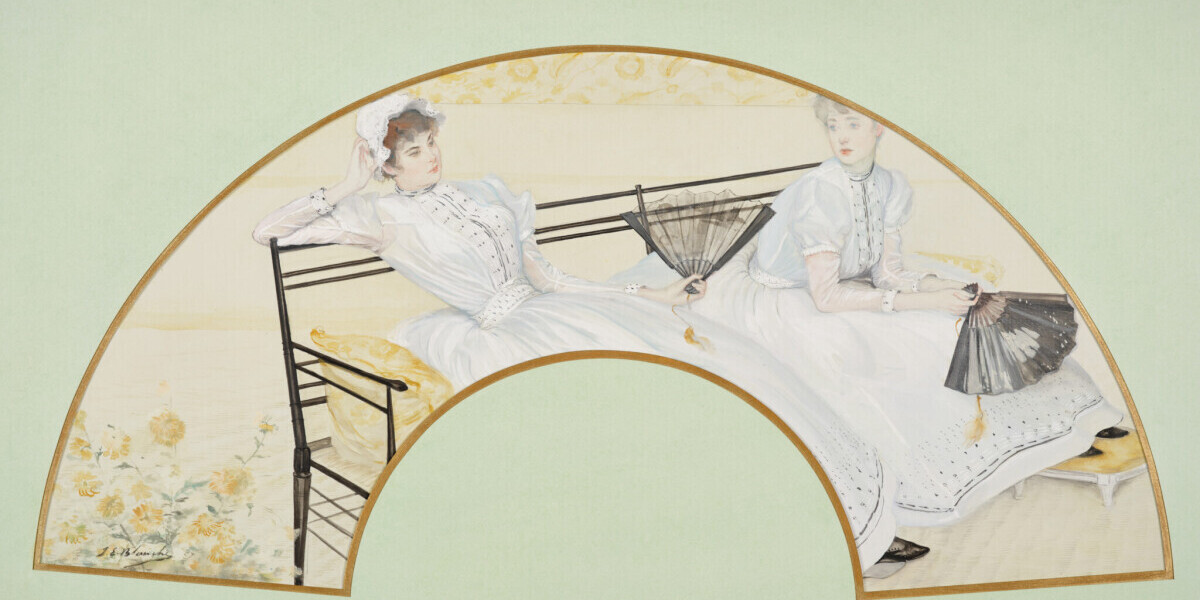 Le musée d’Orsay expose 17 éventails impressionnistes offerts par la famille Kan