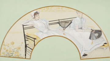 Le musée d’Orsay expose 17 éventails impressionnistes offerts par la famille Kan