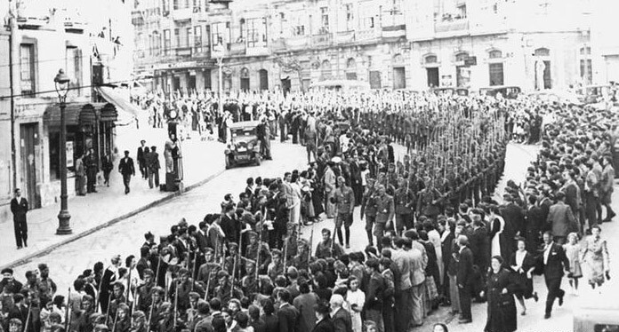 It was March 28th: ​​The Francoists entered Madrid