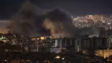 Israël bombarde la banlieue sud de Beyrouth après des tirs de roquettes du Hezbollah