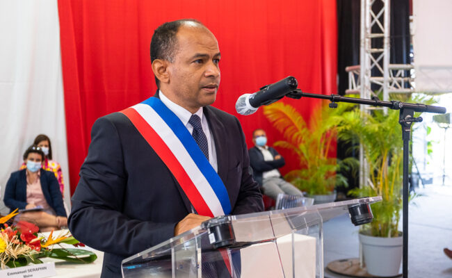 La Réunion : le maire sortant Emmanuel Séraphin (DVG) largement en tête à Saint-Paul à 47% DVG