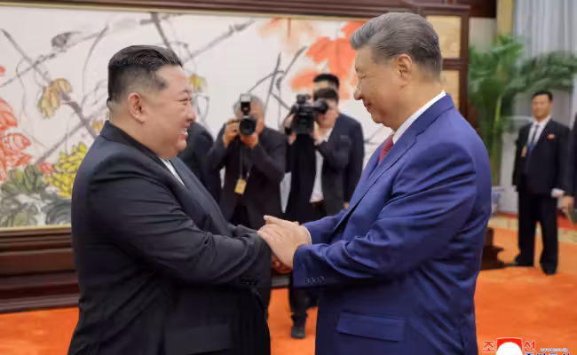 Le premier train Chine–Corée du Nord depuis six ans doit repartir de Pékin — photo