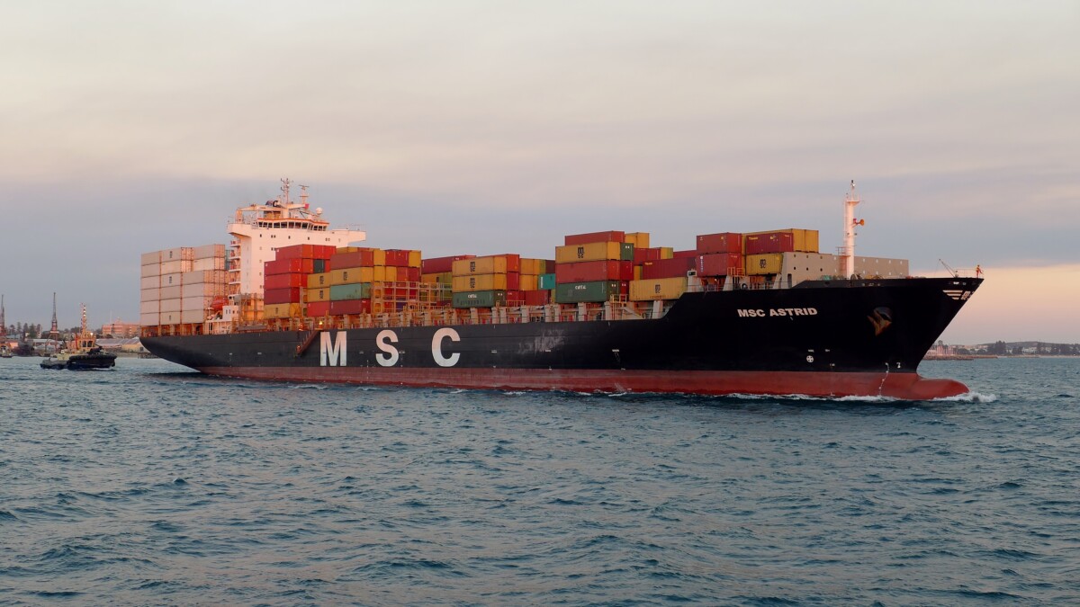 MSC is sheltering its ships in the Gulf, disrupting maritime traffic