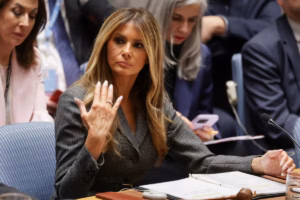 Melania Trump préside une réunion du Conseil de sécurité sur les enfants en conflit (AP)