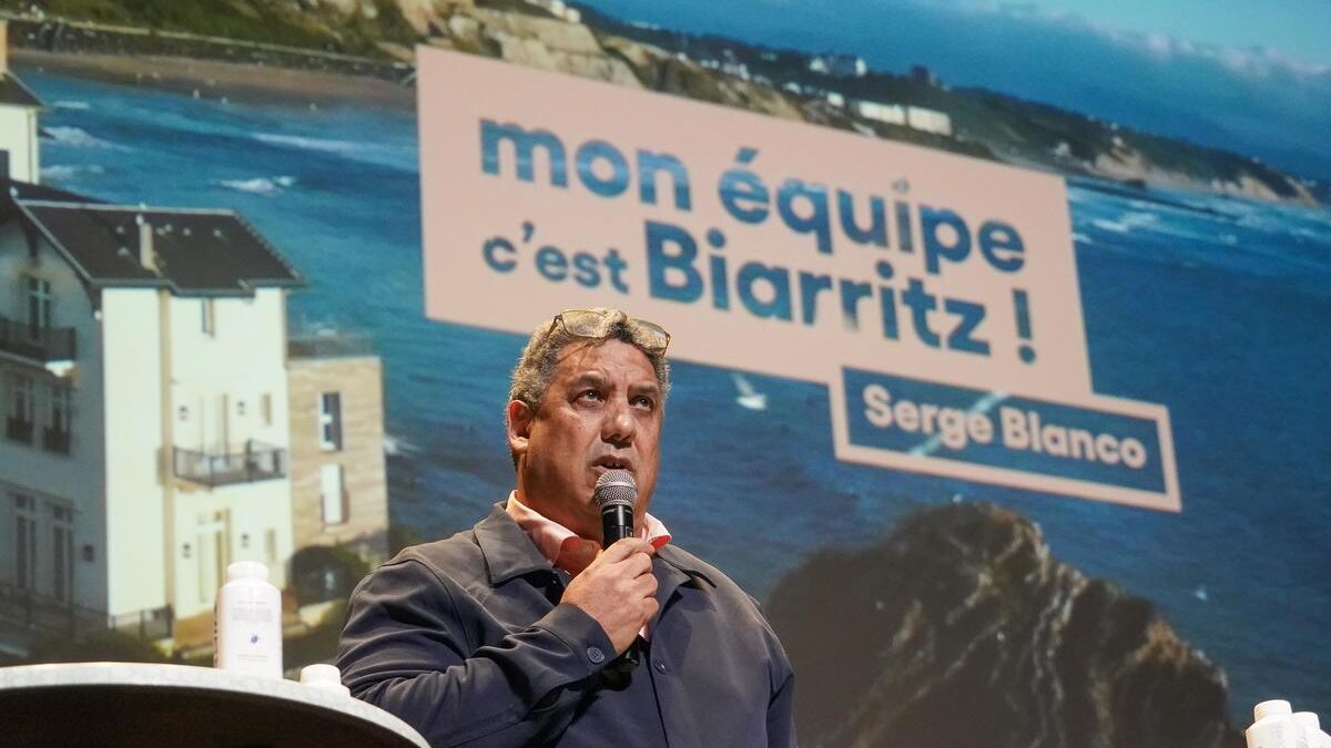 Municipales Biarritz : Serge Blanco en tête devant Maider Arosteguy