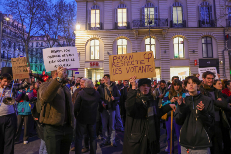 Municipales Marseille : manifestation pour une union de la gauche autour de Benoît Payan