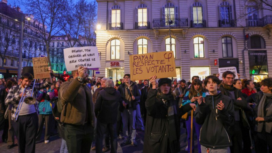Municipales Marseille : manifestation pour une union de la gauche autour de Benoît Payan