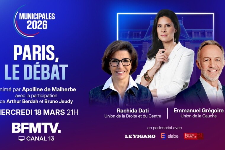Paris 2026: Dati et Grégoire, un seul débat télévisé avant le second tour