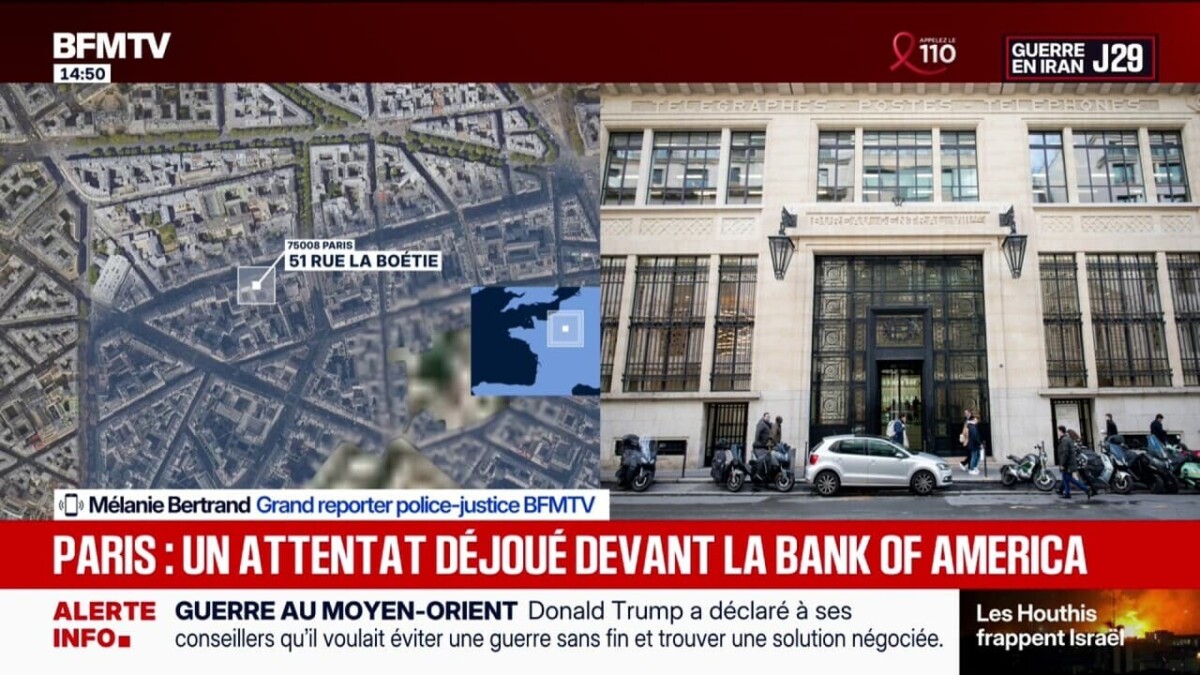 Tentative d’attentat contre la Bank of America à Paris : la piste iranienne évoquée