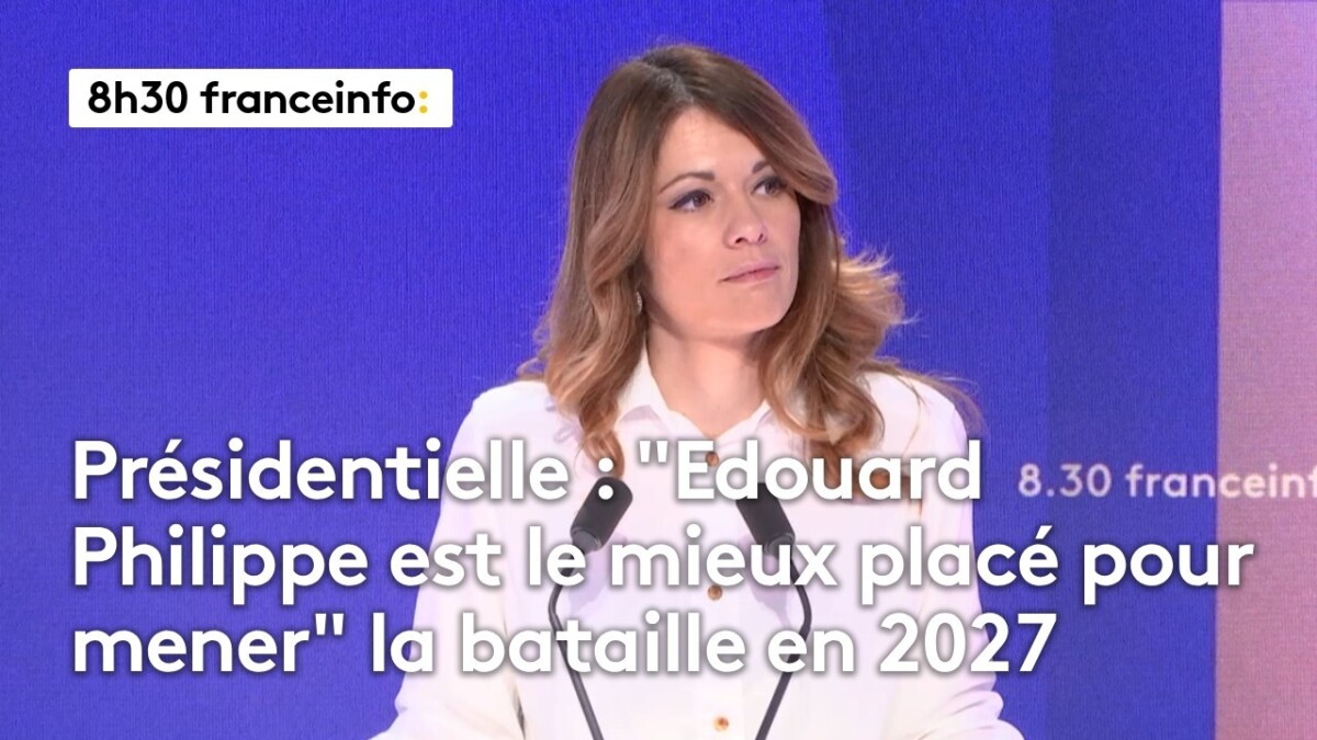 Présidentielle 2027: Maud Bregeon pousse Édouard Philippe en tête de file du camp Macron