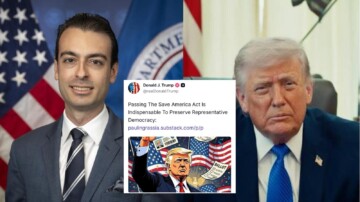 Trump partage un texte de Paul Ingrassia qui alerte sur un système électoral « fragilisé »