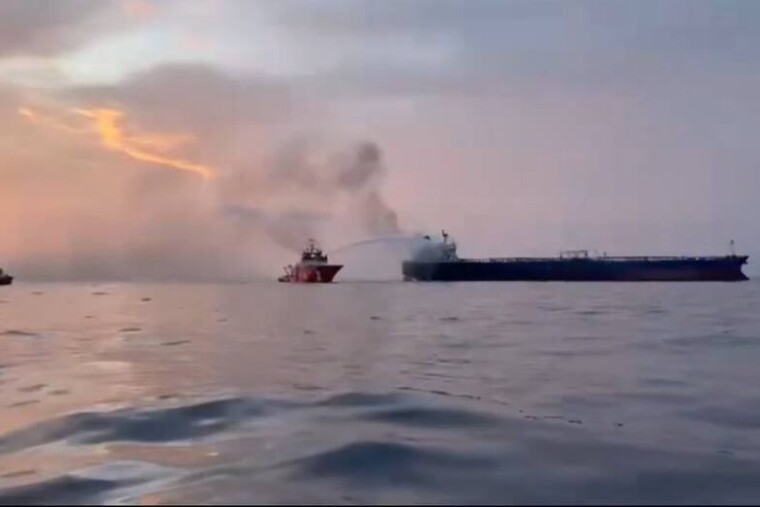 Un drone russe frappe un cargo étranger près d’un port ukrainien en mer Noire