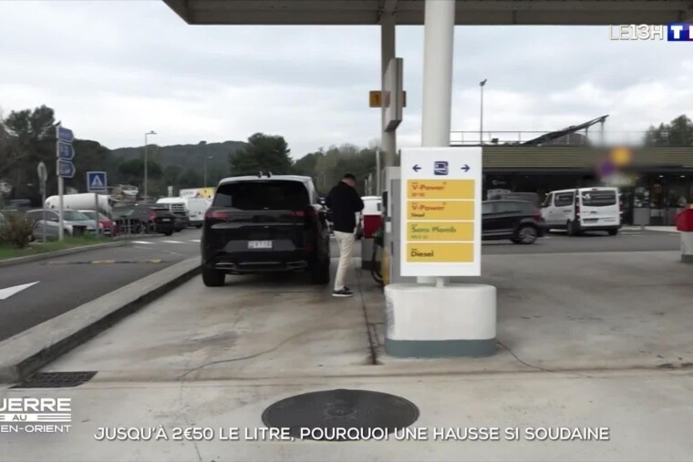 Carburants : le gazole dépasse les 2 euros le litre en France, un seuil symbolique franchi