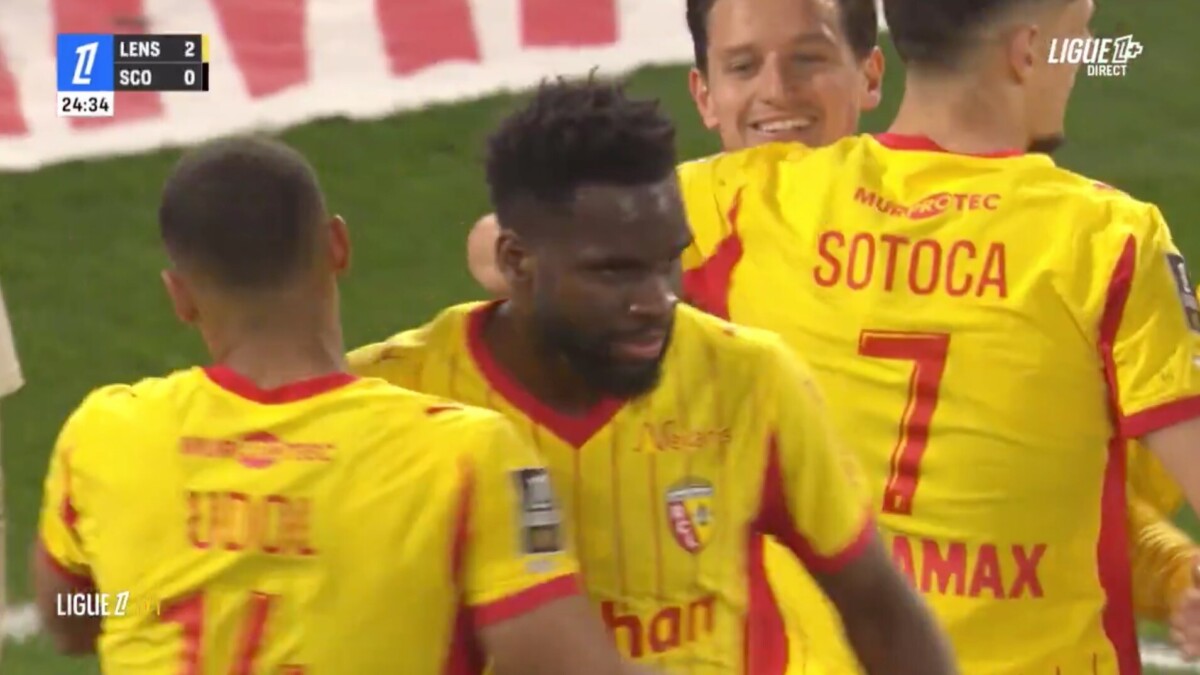 Ligue 1 : le RC Lens corrige Angers (5-1) et met la pression sur le PSG, qui se déplace ce soir à Nice. (Ligue 1+)