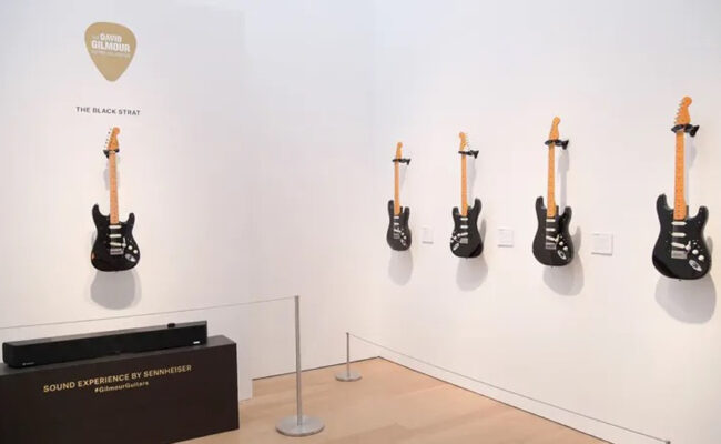 Record du monde ! La guitare de David Gilmour (Pink Floyd) vendue 14,5 millions de dollars — photo