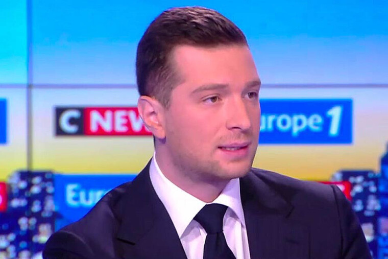 Sondage : Jordan Bardella crédité de 36% au premier tour. Le président de l’IFOP «n’avait jamais vu ça»