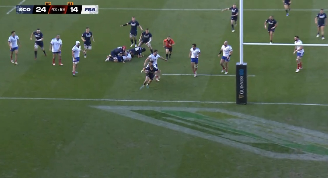 — Tournoi des 6 Nations – Écosse-France (50-40) : les Bleus submergés à Murrayfield