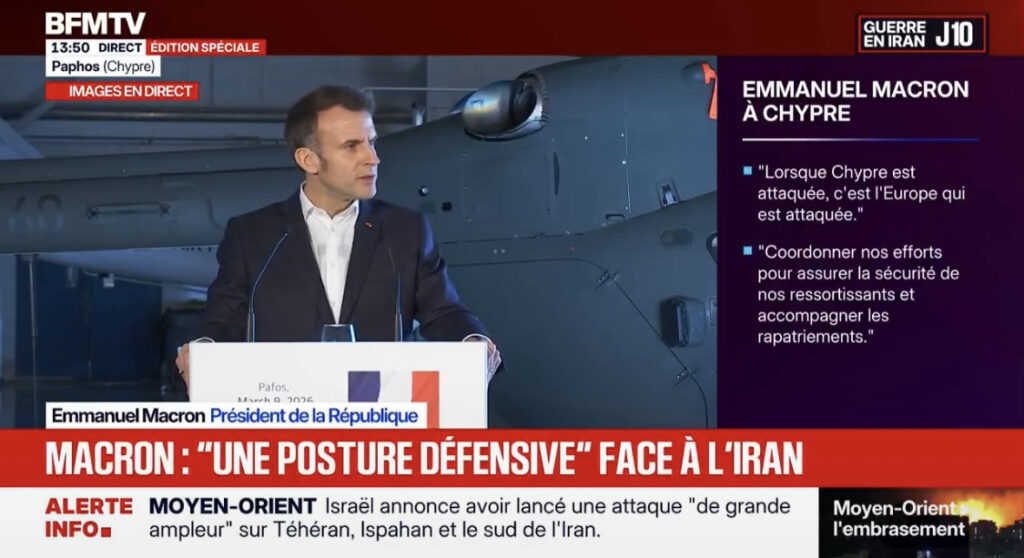 Emmanuel Macron annonce la préparation d’une mission «purement défensive» pour rouvrir le détroit d’Ormuz