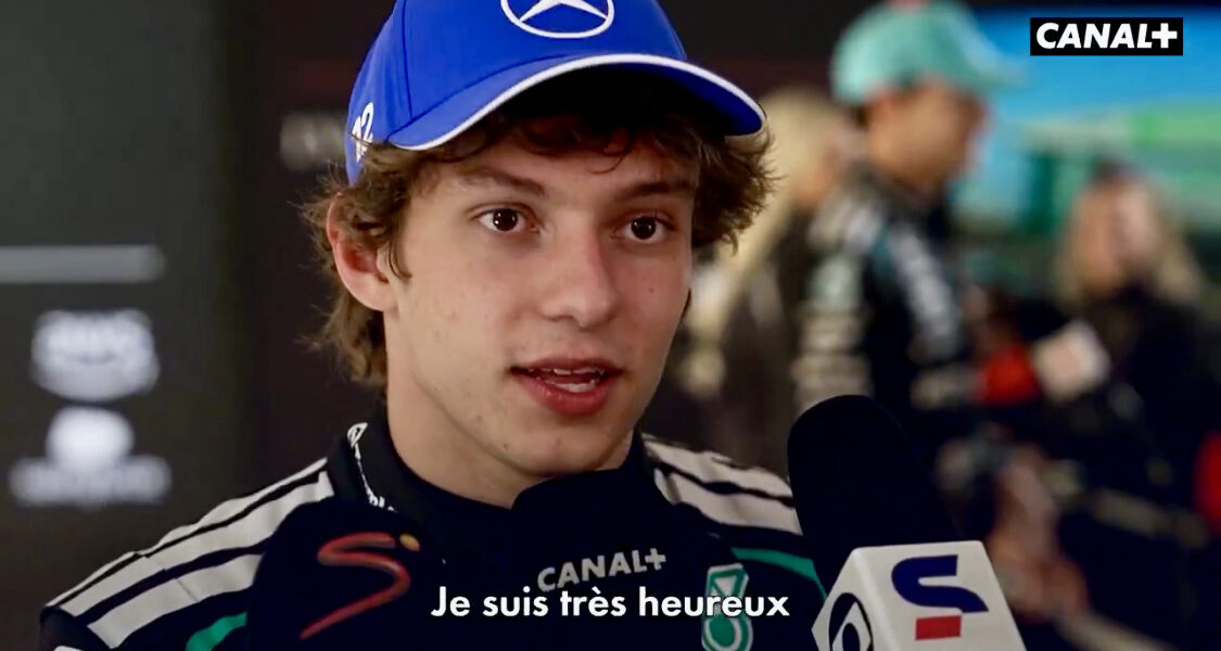 — F1 – Kimi Antonelli devient le plus jeune pilote à décrocher la pole position, en Chine