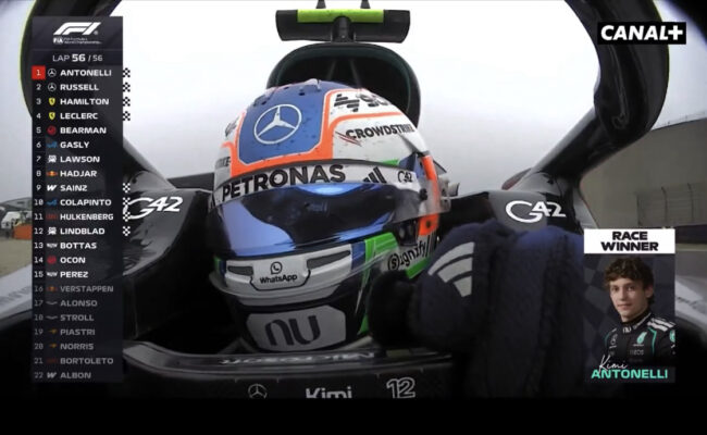 Grand Prix de Chine et devient le deuxième plus jeune vainqueur de l’histoire de la F1 — Kimi Antonelli remporte le Grand Prix de Chine et devient le deuxième plus jeune vainqueur de l’histoire de la F1