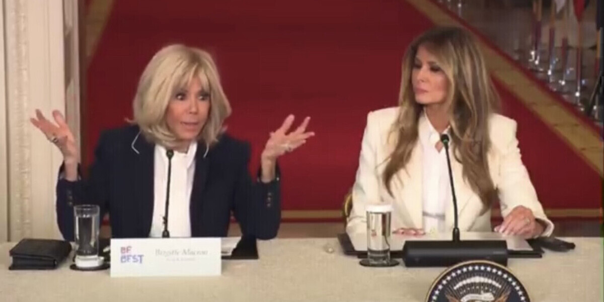 Insolite - Brigitte Macron doublée par une voix d’homme à la Maison-Blanche, lors du sommet international lancé par Melania Trump