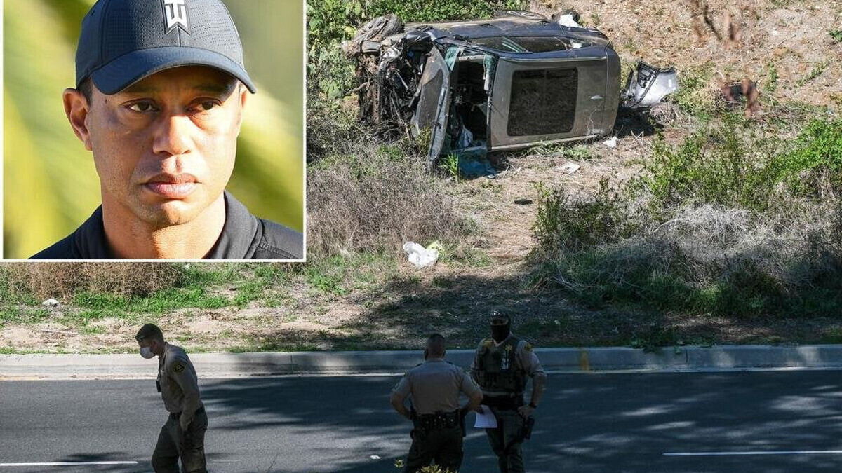 Tiger Woods impliqué dans un accident de voiture en Floride