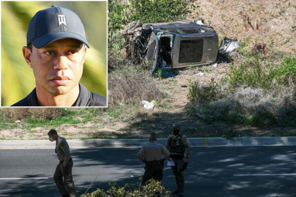 Tiger Woods impliqué dans un accident de voiture en Floride
