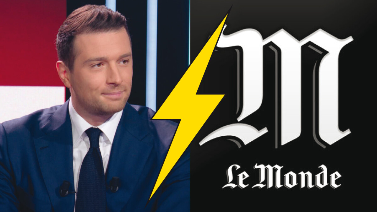 Jordan Bardella dénonce une fake news du Monde sur son prétendu jet privé. Le journal corrige son article en urgence