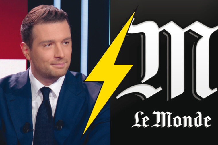 Jordan Bardella dénonce une fake news du Monde sur son prétendu jet privé. Le journal corrige son article en urgence