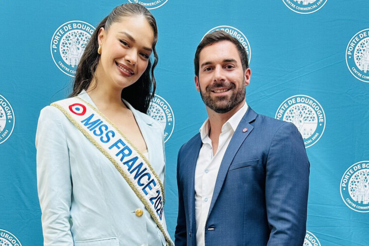 Hinaupoko Deveze aux côtés du député RN Julien Odoul : le Comité Miss France réclame la suppression de la photo
