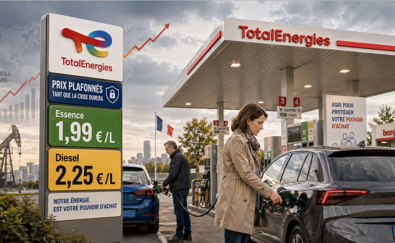 TotalEnergies maintient le plafonnement des carburants «tant que la crise durera»