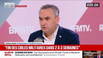 L'ambassadeur d'Israël en France: « La France n’est pas une puissance amicale »