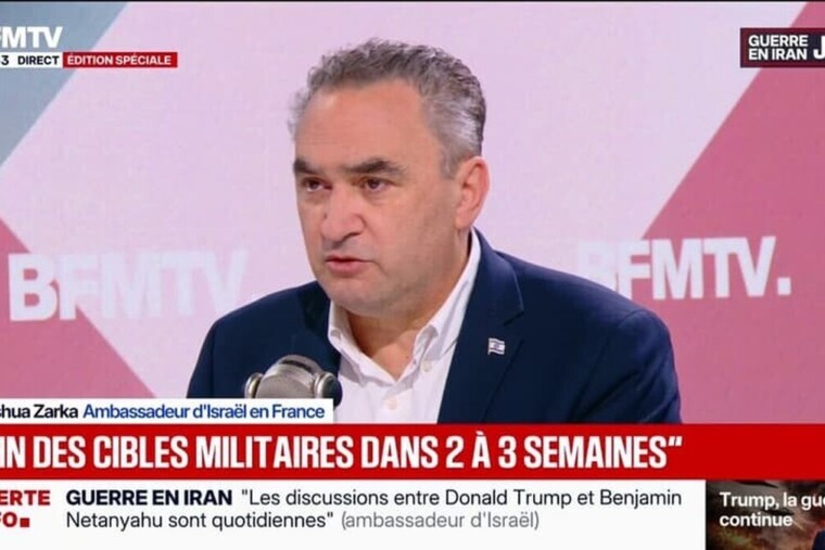 L'ambassadeur d'Israël en France: « La France n’est pas une puissance amicale »