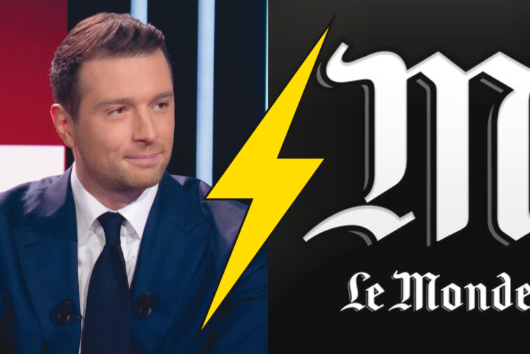 Jordan Bardella dénonce une fake news du Monde sur son prétendu jet privé. Le journal corrige son article en urgence