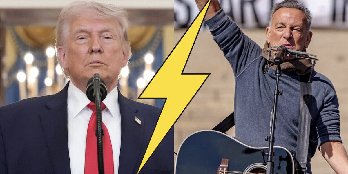 Trump clashe Bruce Springsteen, «ce chanteur médiocre et ennuyeux qui ressemble à un pruneau desséché.»