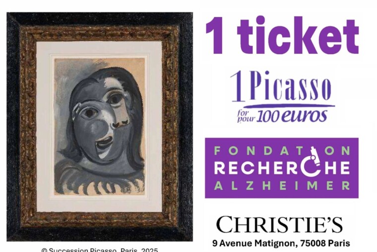 Insolite - Un Français remporte un Picasso pour 100 euros lors d’une tombola à Paris
