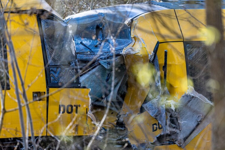 Collision frontale entre deux trains au Danemark – 17 blessés dont plusieurs graves