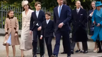 Famille royale britannique : une apparition resserrée pour la messe de Pâques à Windsor