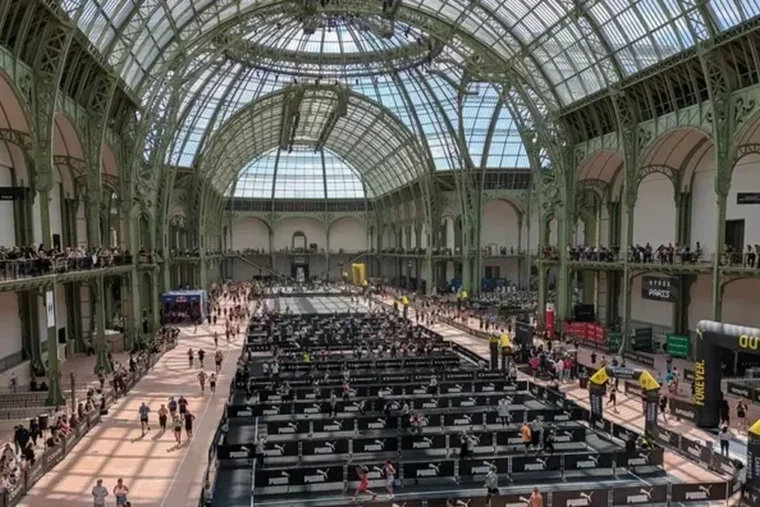 Hyrox, la machine à transpirer s'installe au Grand Palais