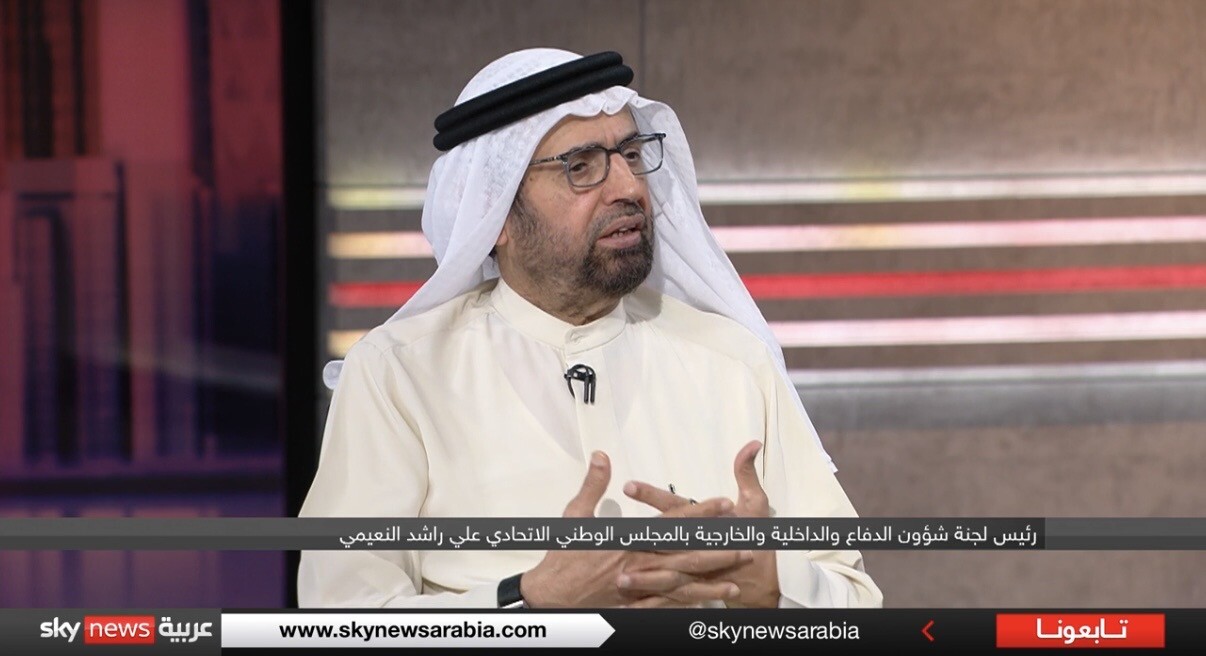 Middle East tensions: Dr. Ali Al-Nuaimi highlights the UAE's firm stance towards Iran