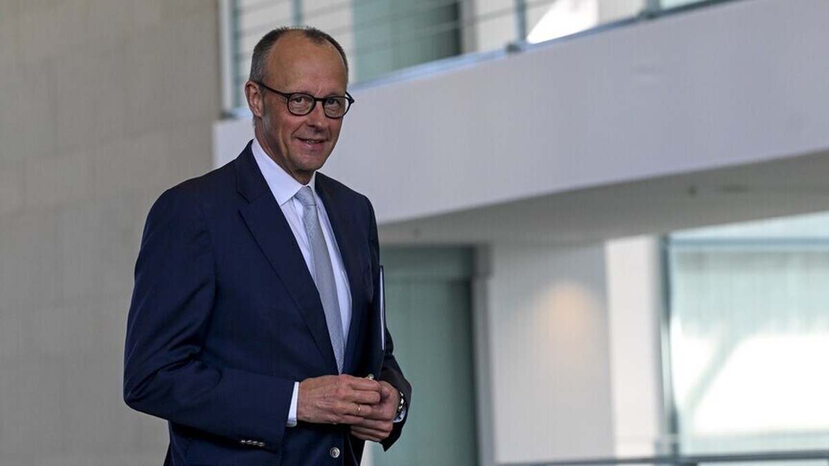 Friedrich Merz emphasizes the strategic importance of maritime routes for the German economy.