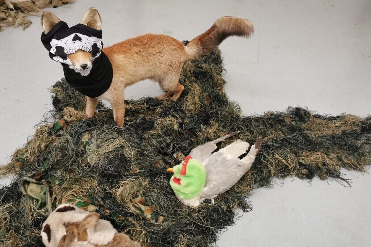 Annette Messager explores the animal at the Museum of Hunting and Nature